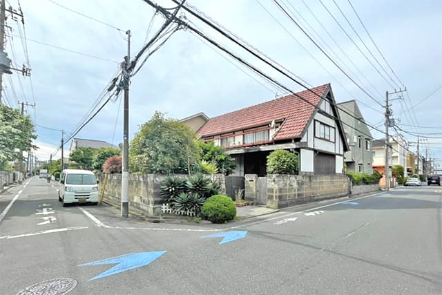 前面道路②