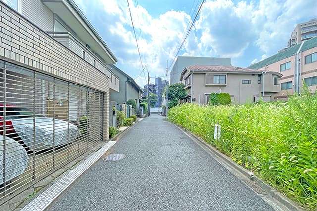 前面道路②