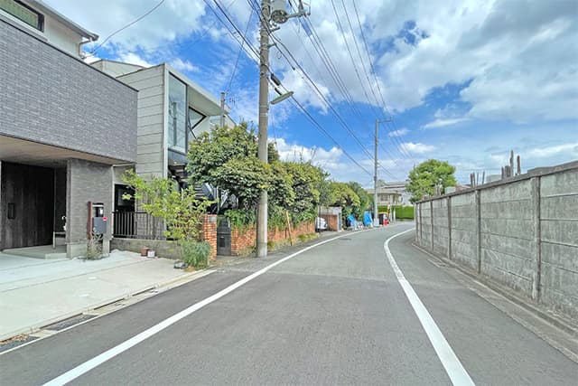 前面道路②