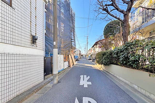 前面道路②