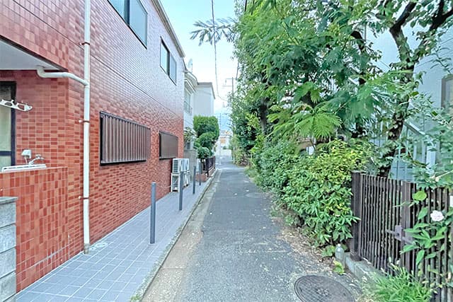 前面道路①