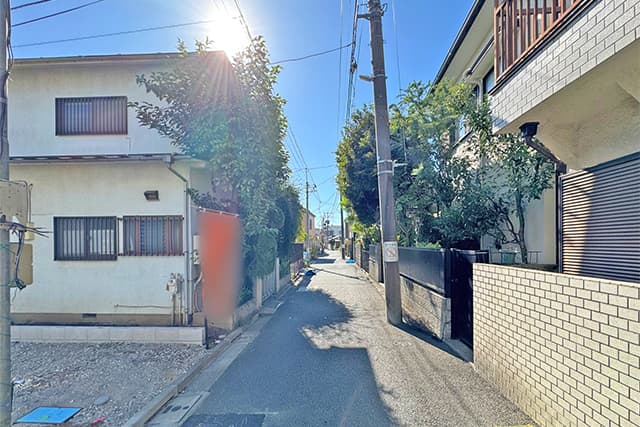 前面道路①