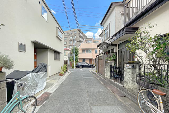 前面道路②