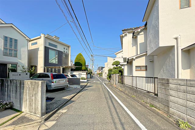 前面道路①