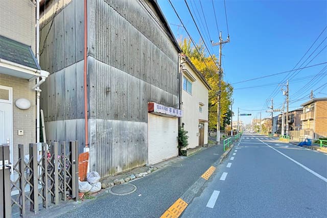 前面道路②
