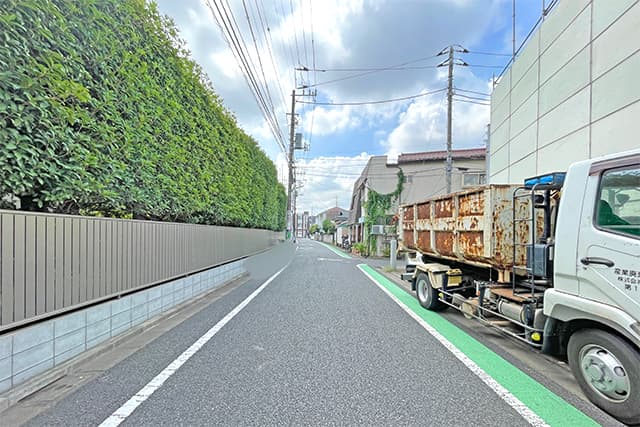 前面道路②