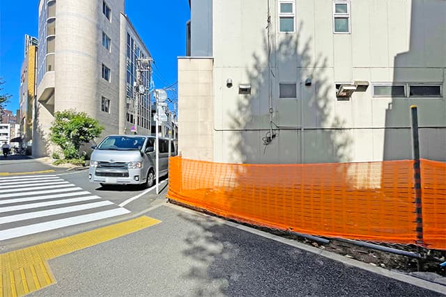 前面道路②