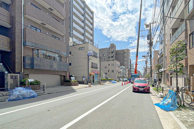 前面道路②