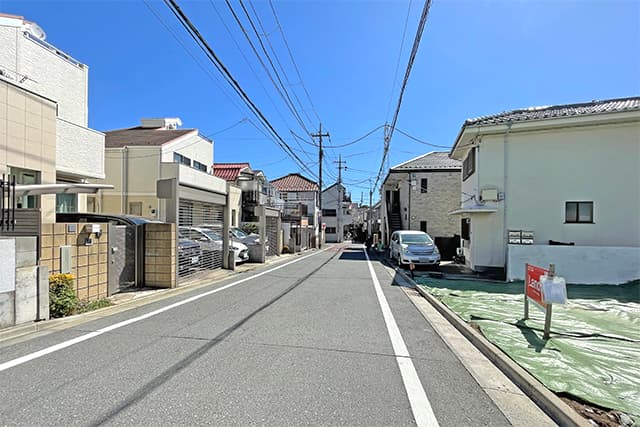 前面道路②