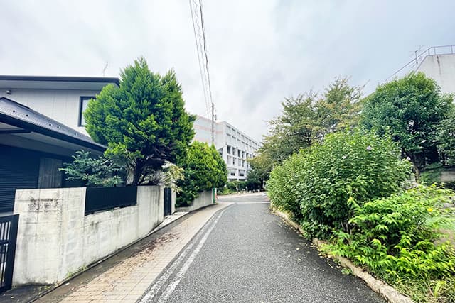 前面道路①