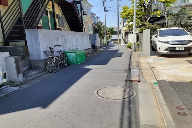 前面道路②
