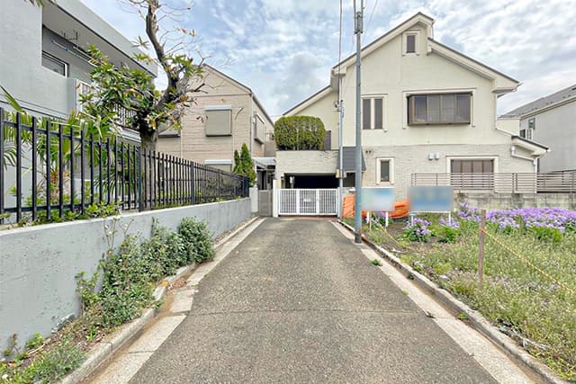 前面道路①