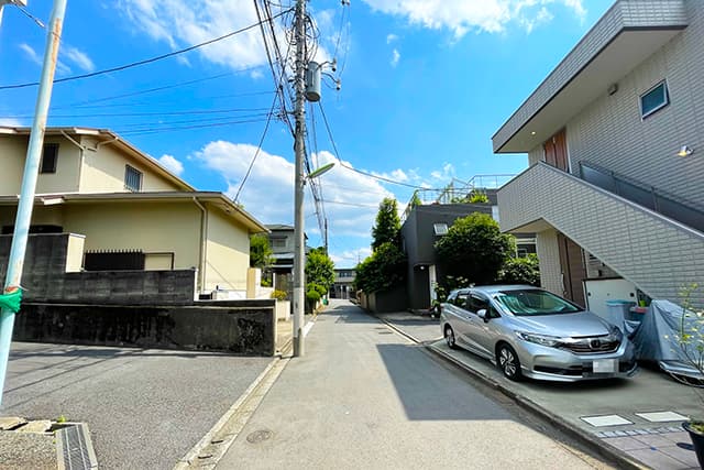 前面道路①