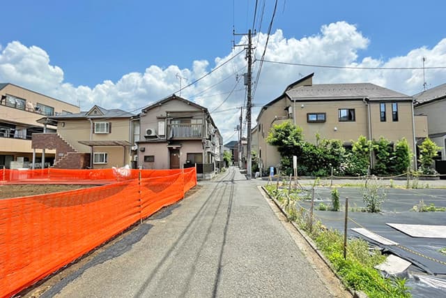 前面道路②
