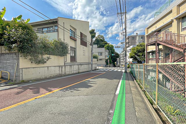 前面道路②
