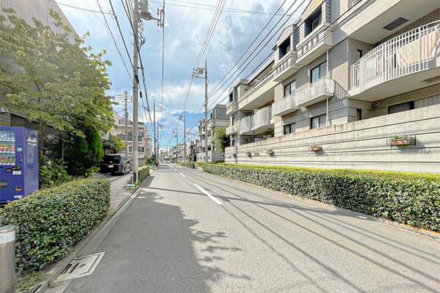 前面道路②
