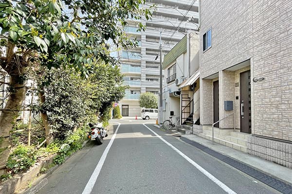 前面道路②