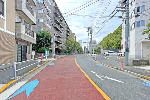 周辺道路①（二本榎通り）