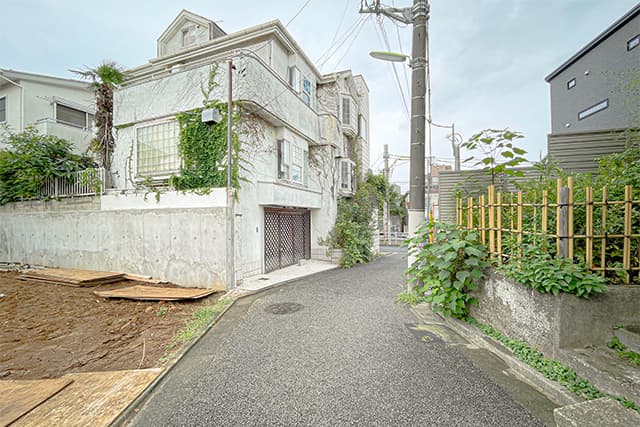 前面道路②