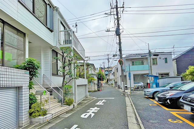 前面道路②