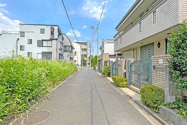 前面道路①