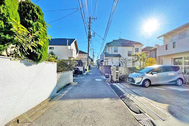 前面道路①