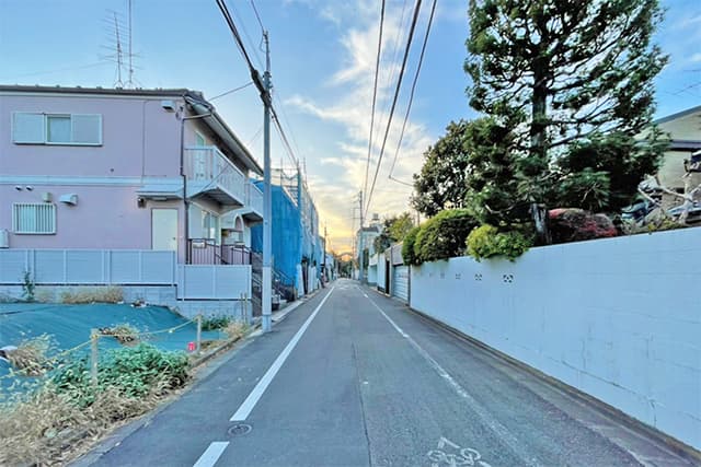 前面道路①