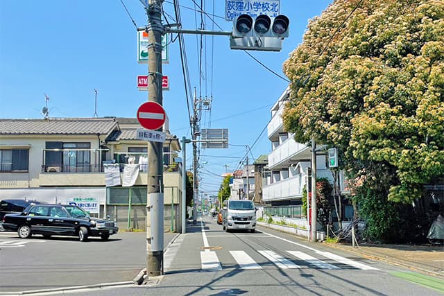 周辺道路①（神明通り）