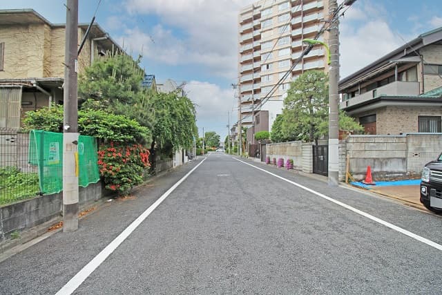 前面道路①