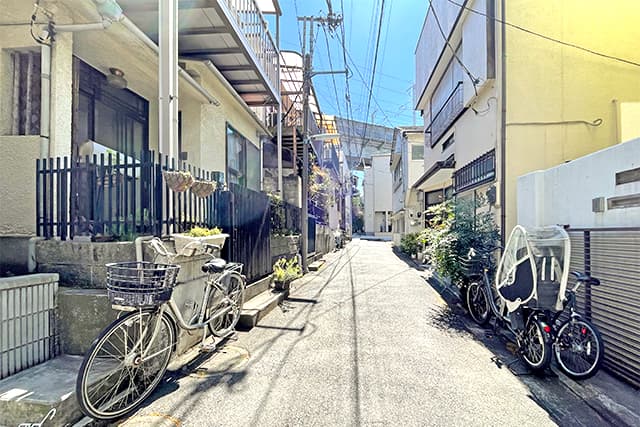 前面道路②