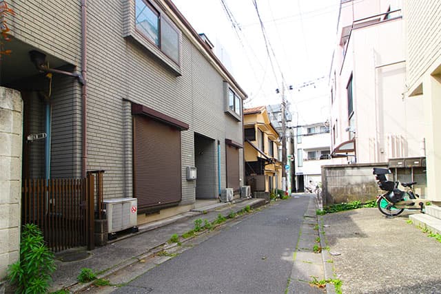 前面道路②