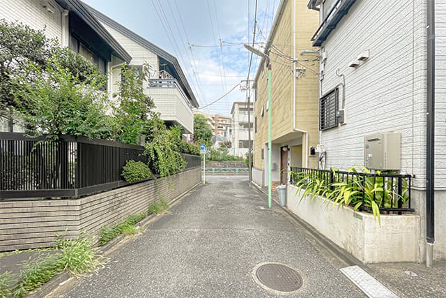 前面道路②