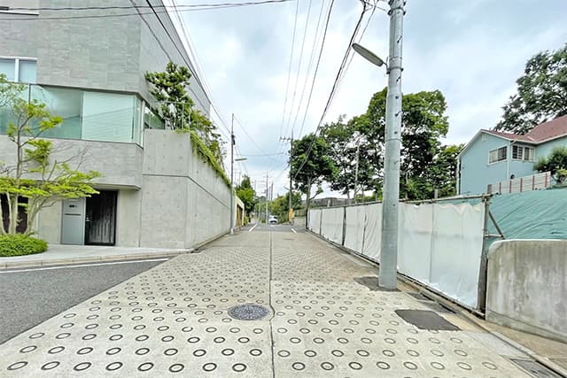 前面道路①