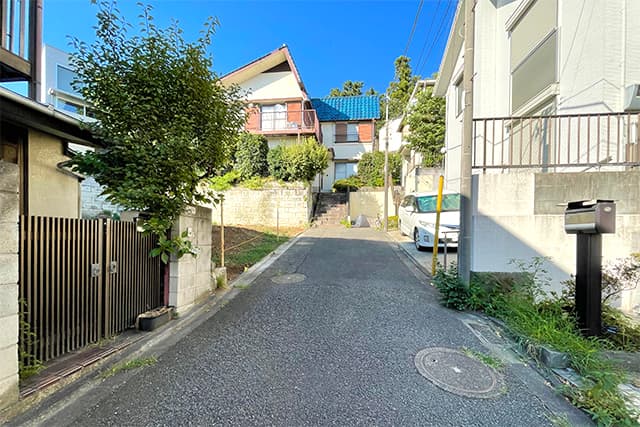 前面道路①