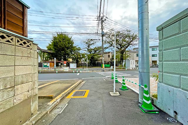 前面道路②