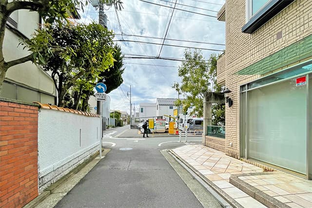 前面道路②