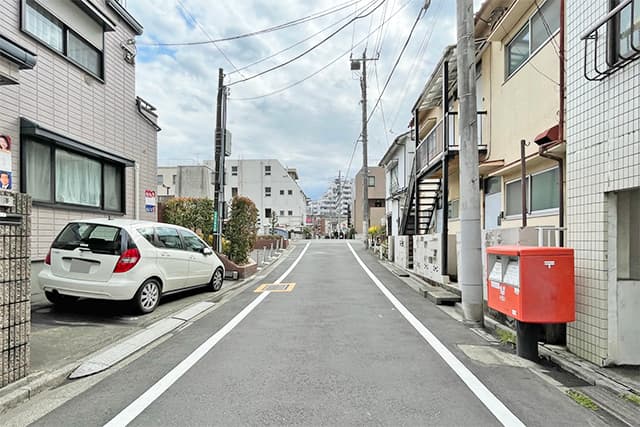 前面道路②