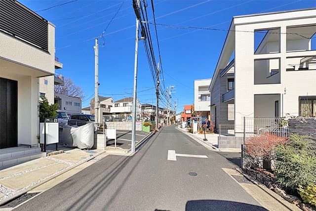 前面道路②