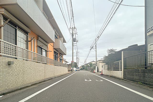 前面道路①