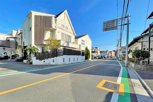 前面道路②