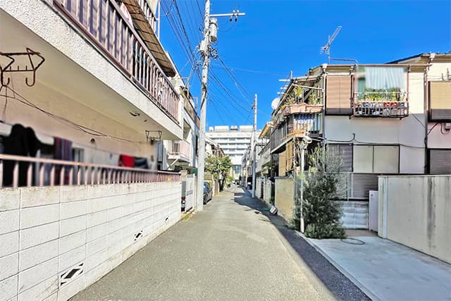 前面道路②