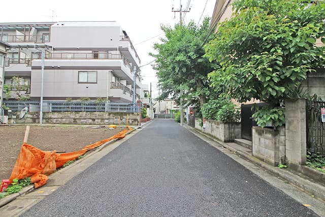 前面道路①
