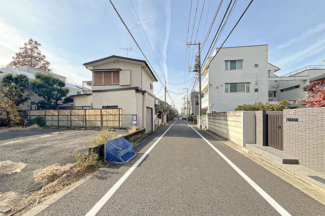 前面道路②