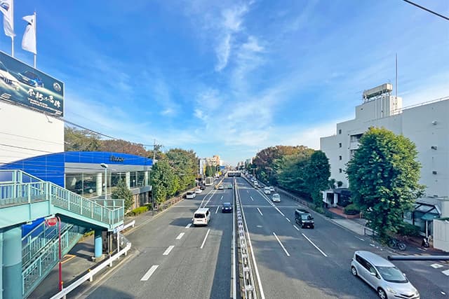 周辺道路①（環八通り）