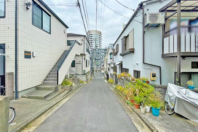 前面道路①