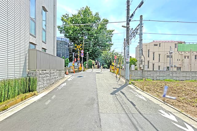 前面道路①