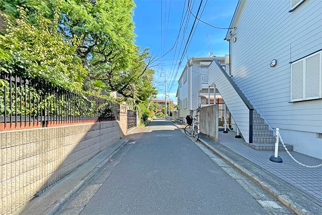 前面道路②