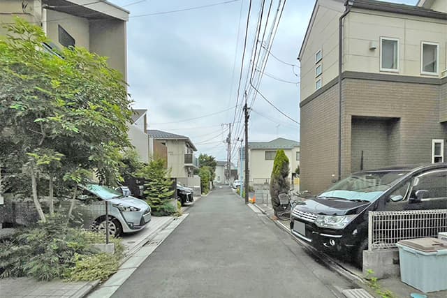 前面道路②