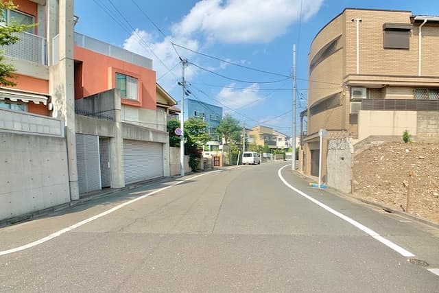 前面道路②