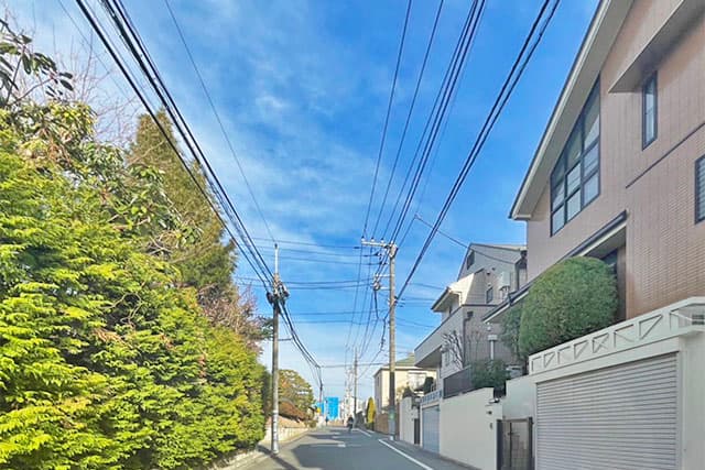 前面道路②